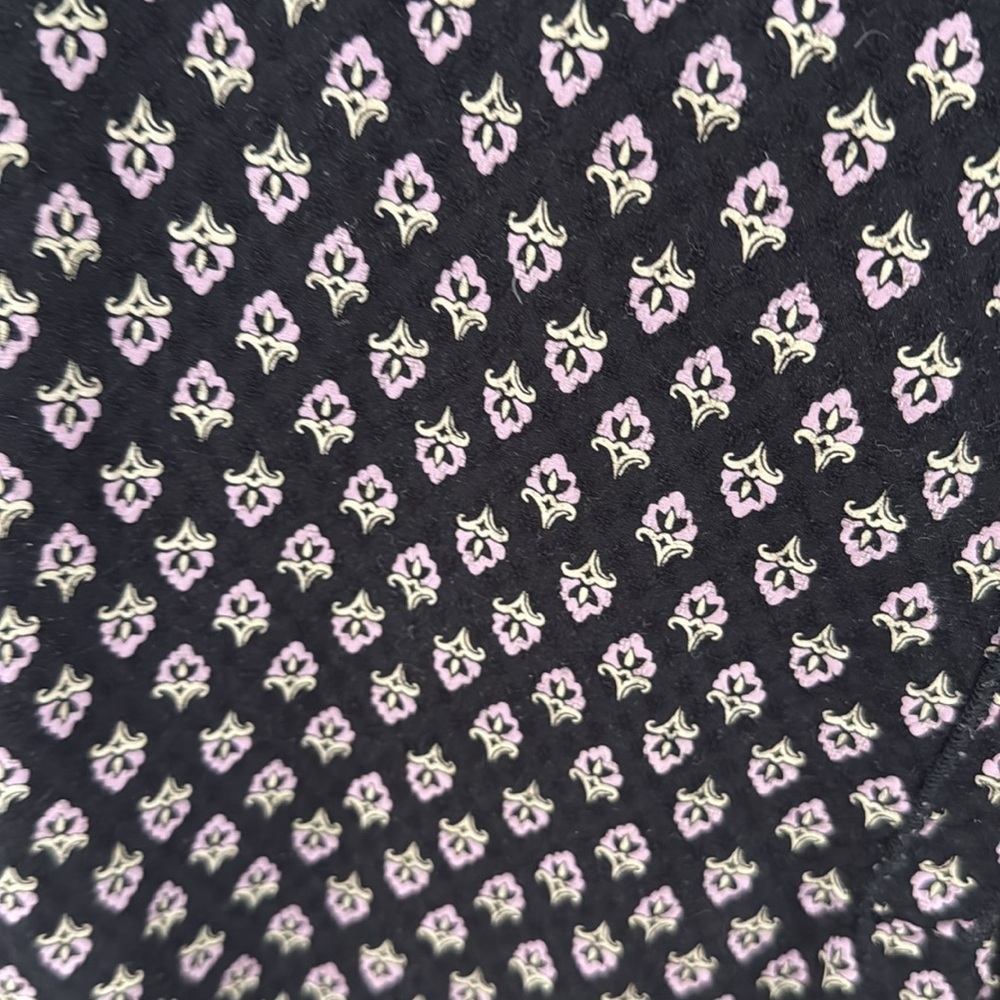 Caslon Nordstrom navy blue / lavender block
Print blouse sz small petite - Picture 4 of 5